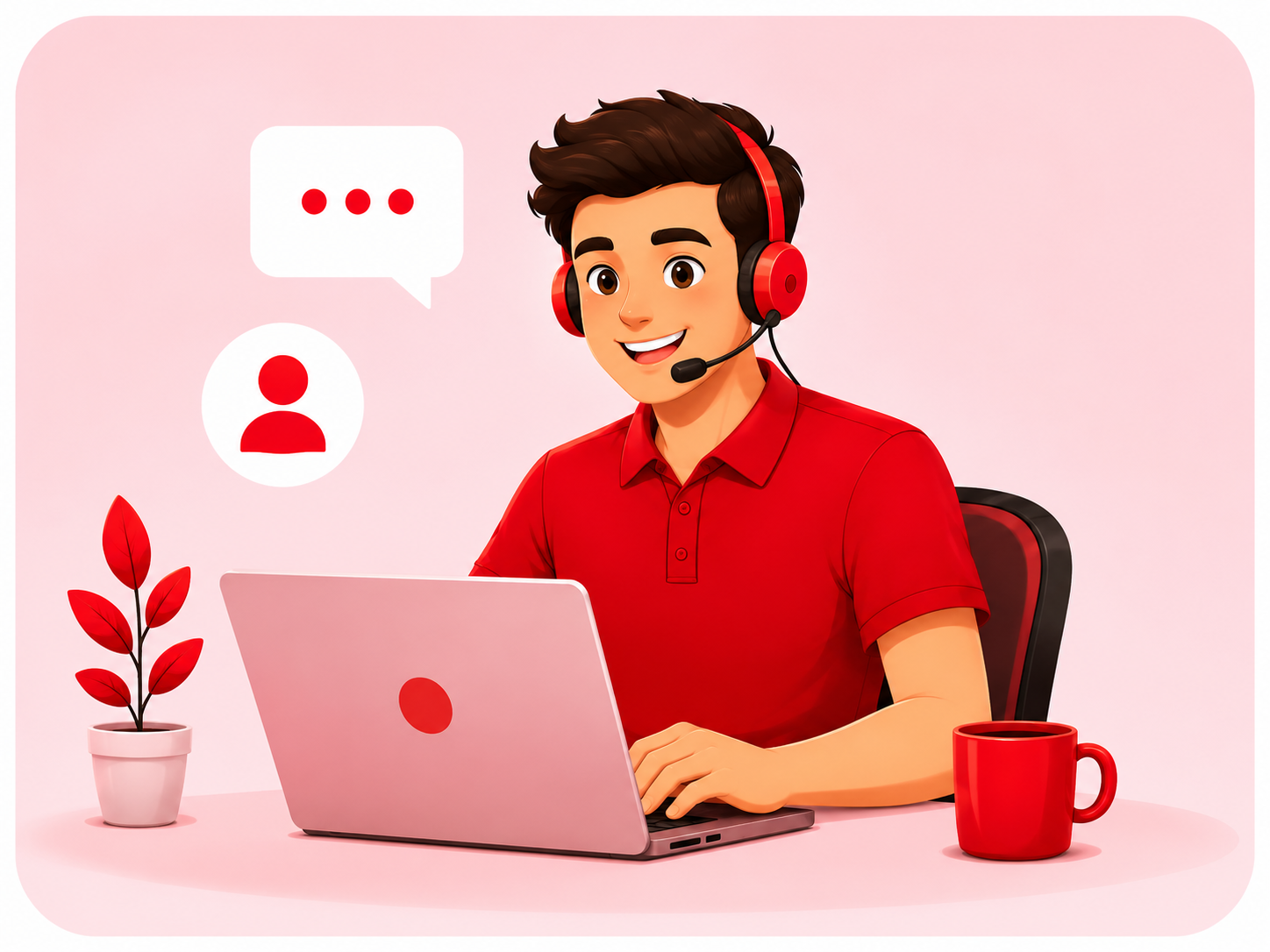 Менеджер веде замовлення у CRM-системі